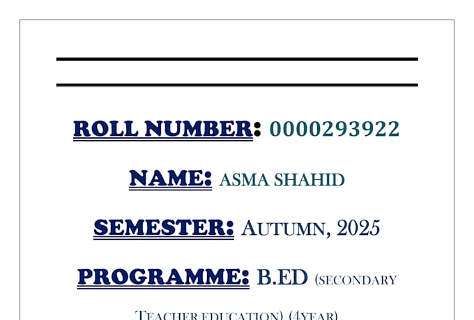 make ms word formated assignments